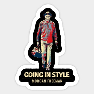 Morgan freeman - going in style 2 Fanart Sticker